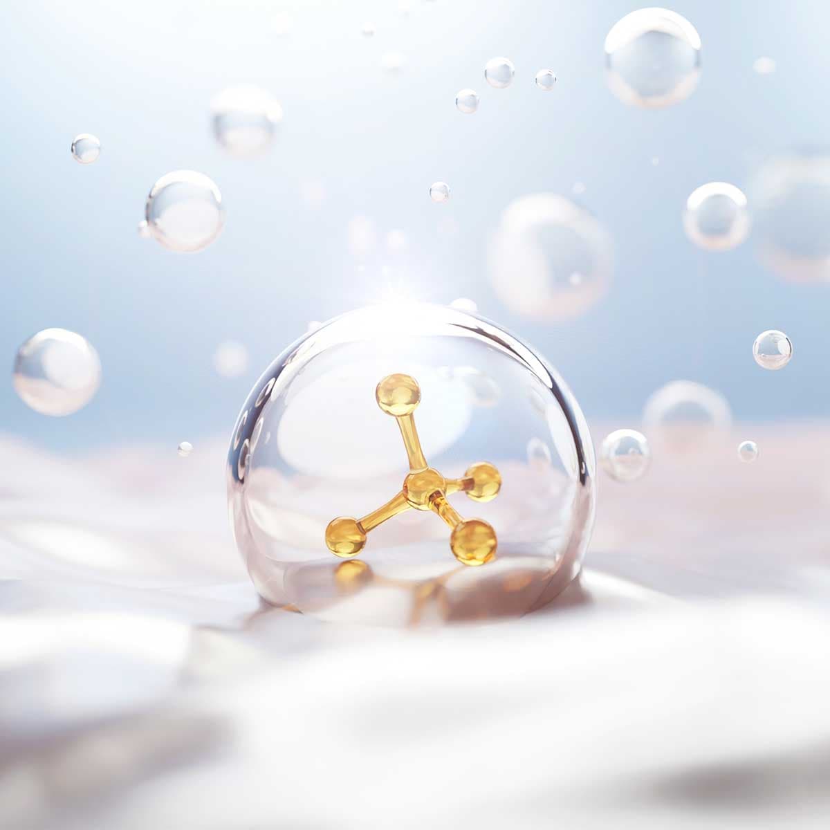 Bonneheure Collagen molekul illustration